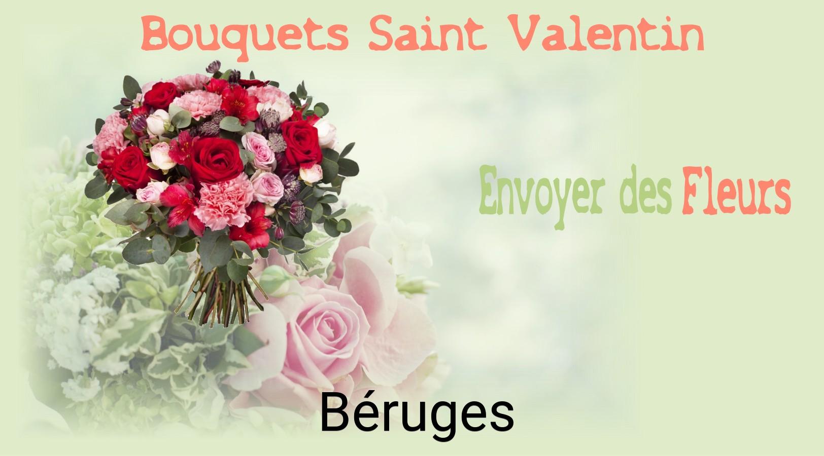 Roses de Saint-Valentin livrées à Béruges